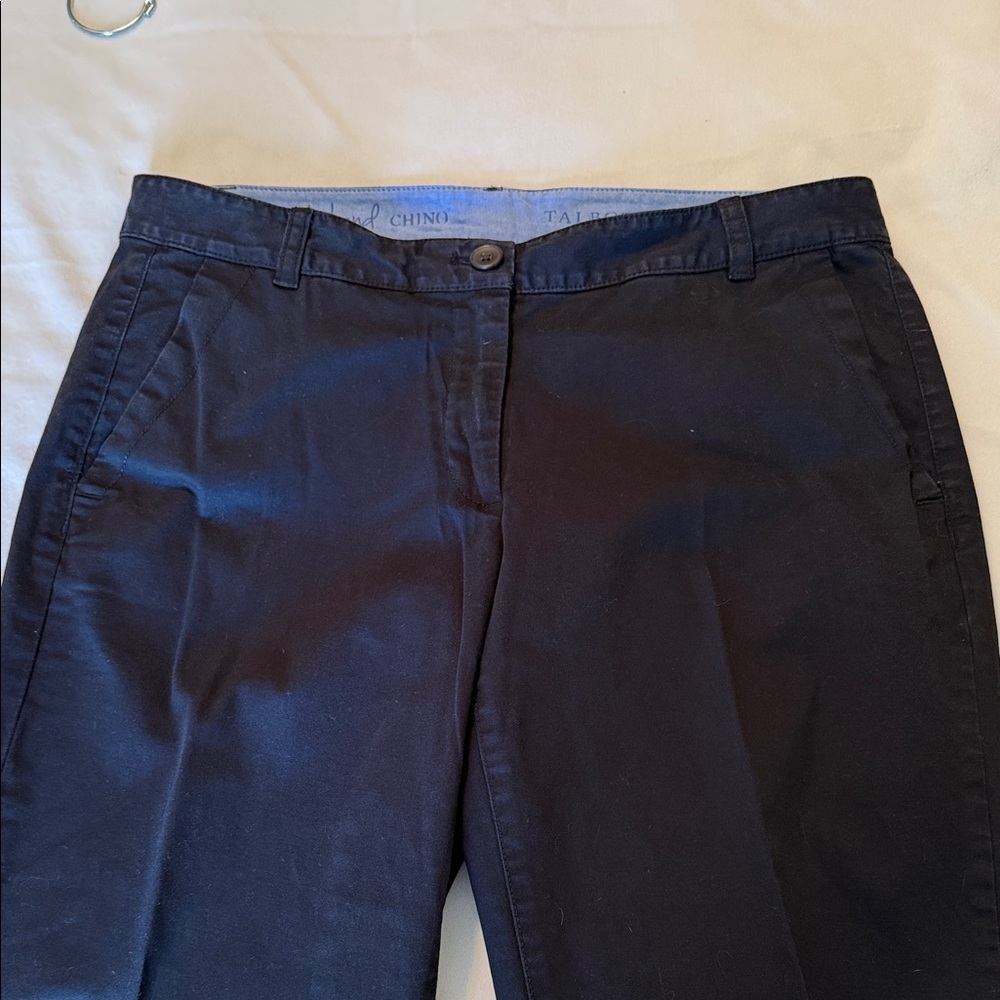 Talbots Women's Black Straight Leg Pants